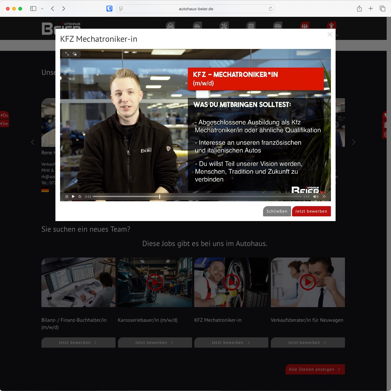 Lösung für Online-Recruiting: Stellenanzeigen als Video