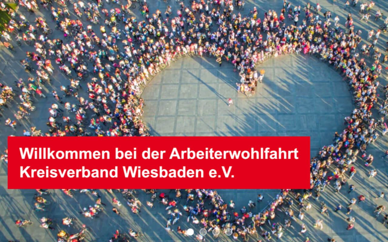 Webdesign und Programmierung für AWO Wiesbaden